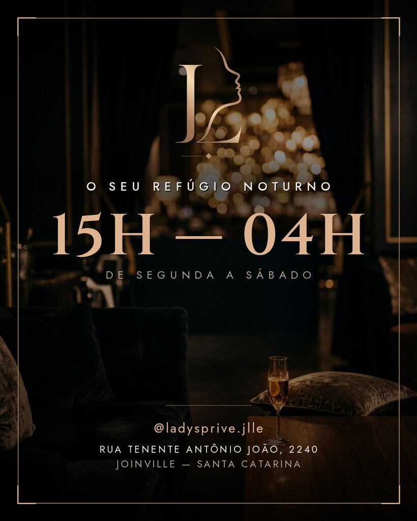 Post Lady's Privê — Horário